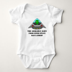 Camisa estrangeira engraçada para neonatos