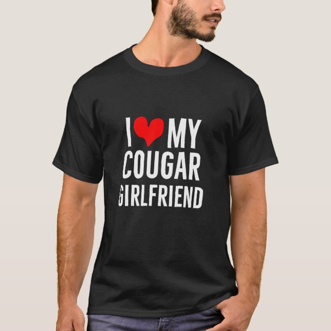 Camisa Eu Amo Minha Namorada Puma (Frente)