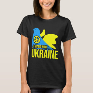 Camisa Eu Apoio a Ucrânia Bandeira da Ucrânia Volo