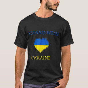 Camisa Eu Apoio a Ucrânia Bandeira Ucraniana Apoio
