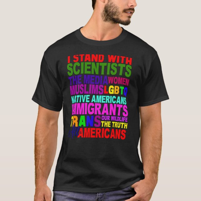 Camisa Eu Fico Com Persistir Resistir Protesto Mar (Frente)