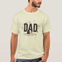 Camisa Eu Sinto Saudades de Você, Pai | Memorial M