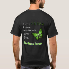 Camisa 'Eu Uso Verde – Conscientização sobre Doenç