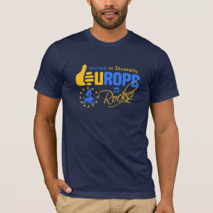 Camisa Europe Rocks! - escolha estilo e cor