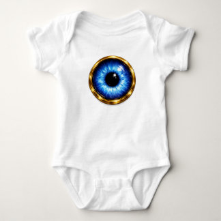 Camisa Evil Eye Baby – Olho Protetor Azul Bebê Fof
