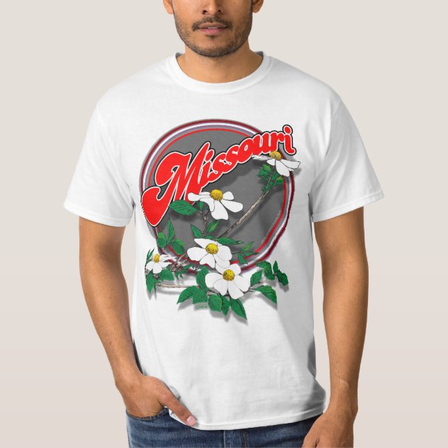 Camisa F/B do dogwood de Missouri (Frente)