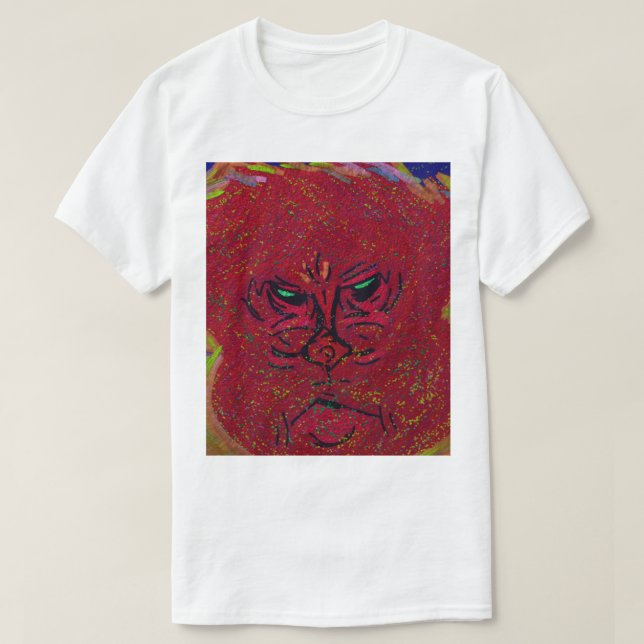 Camisa Face of a Flame (Frente do Design)