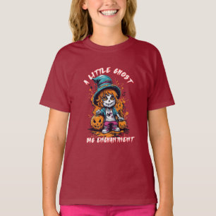 Camisa Fantasma Bonita Halloween Tee Halloween