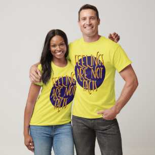 Camisa Feelings Are Not Facts   Recuperação de 12 