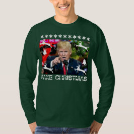 Camisa feia 2 do Natal de Donald Trump do Natal