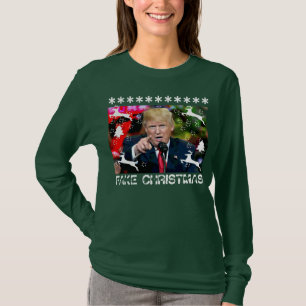 Camisa feia do Natal de Donald Trump do Natal