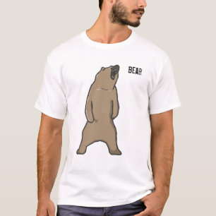 Camisa feita sob encomenda do urso