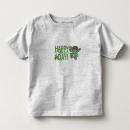 Camisa Feliz Dia de São Patrício com Babado