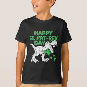 Camisa Feliz Dia de St Pat Rex Camisa do St Patric