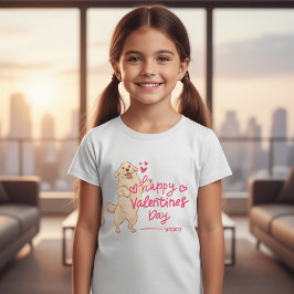 Camisa Feliz Dia dos Namorados Cachorro | Amor de