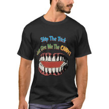 Camisa Feliz Feliz das Bruxas Engraçada - Boca Gra