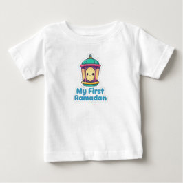 Camisa Feliz Lanterna do Ramadão para Crianças