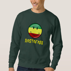 Camisa feliz redonda lustrosa da bandeira de Rasta