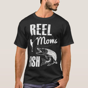 Camisa Feminina Citação Engraçada de Pesca