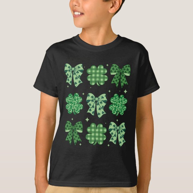 Camisa Feminina Coquette Bow St Patricks Day Irlan (Frente)