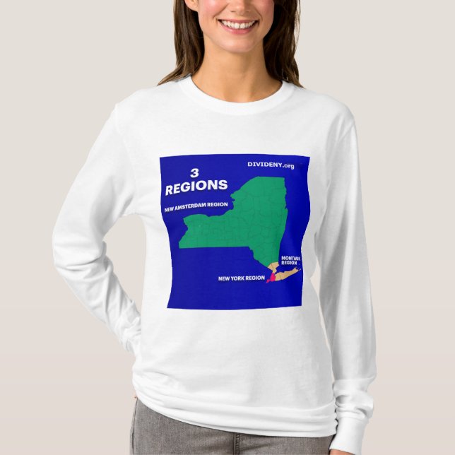 Camisa feminina das Regiões Autônomas (Frente)
