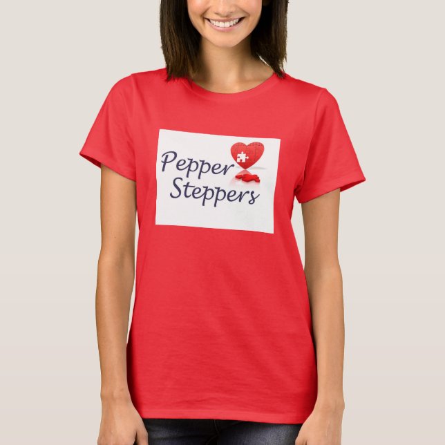 Camisa feminina de cor (Frente)