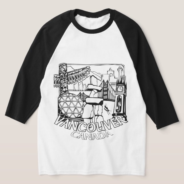 Camisa Feminina de Vancouver Souvenir (Postura )