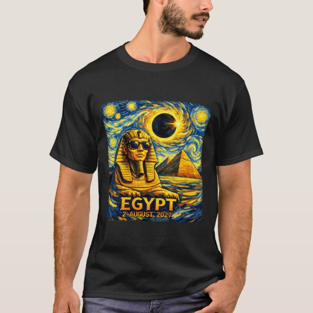 Camisa Feminina Eclipse Solar Total Agosto (Frente)
