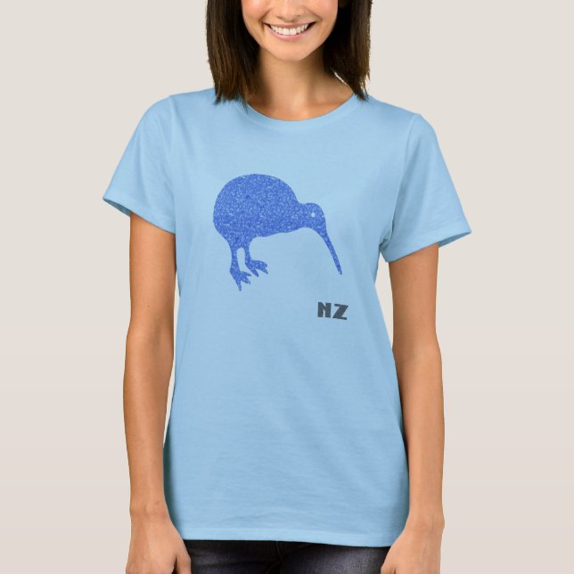 Camisa Feminina Kiwi da Nova Zelândia (Frente)