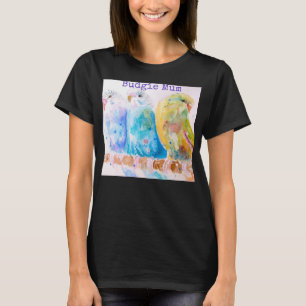 Camisa Feminina Mãe de Periquito Budgerigar