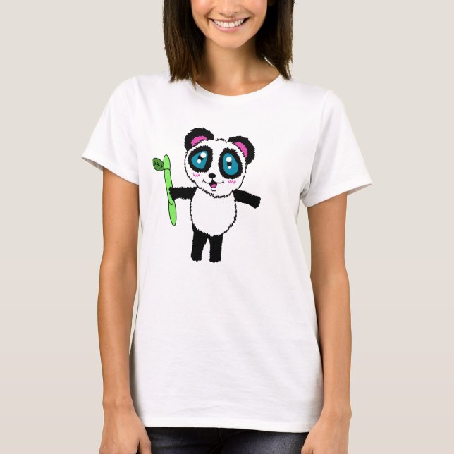 Camisa Feminina Panda  (Frente)