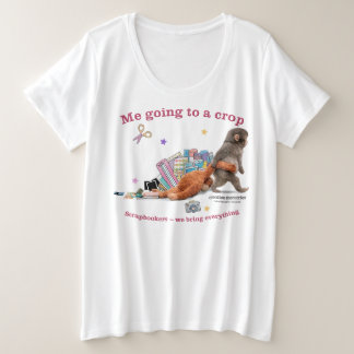 Camisa Feminina Plus Punch the Monkey