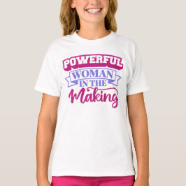 Camisa Feminina Poderosa em Formação 