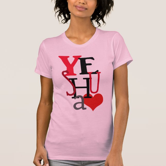 Camisa feminino de Yeshua (Frente)