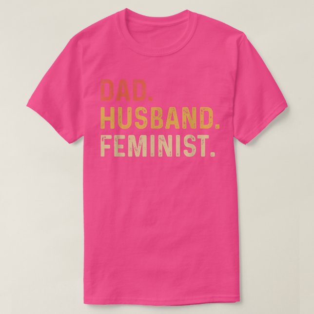 Camisa Feminista para Marido - Presente Feminista  (Frente do Design)