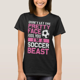 Camisa Fera do Futebol Feminino Adolescente Amante