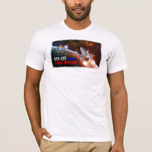 Camisa final da missão de Atlantis do vaivém