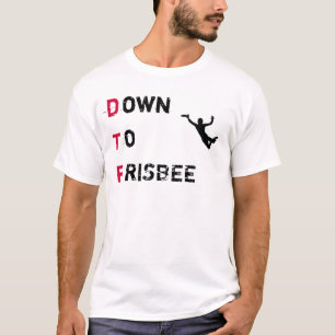 Camisa final de DTF (para baixo ao Frisbee)