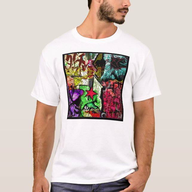 camisa física dos grafites (Frente)