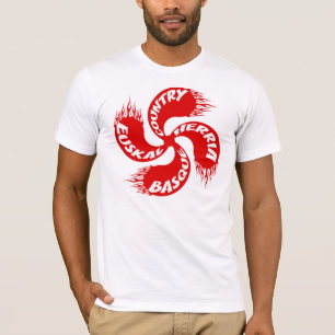 Camisa flamejante transversal Basque