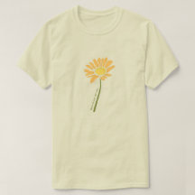 Camisa Flor - Cores Laranja