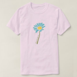 Camisa Floral – Cores Azuis