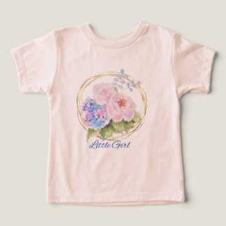 Camisa Floral Menina – Camiseta Rosa Flor Cute