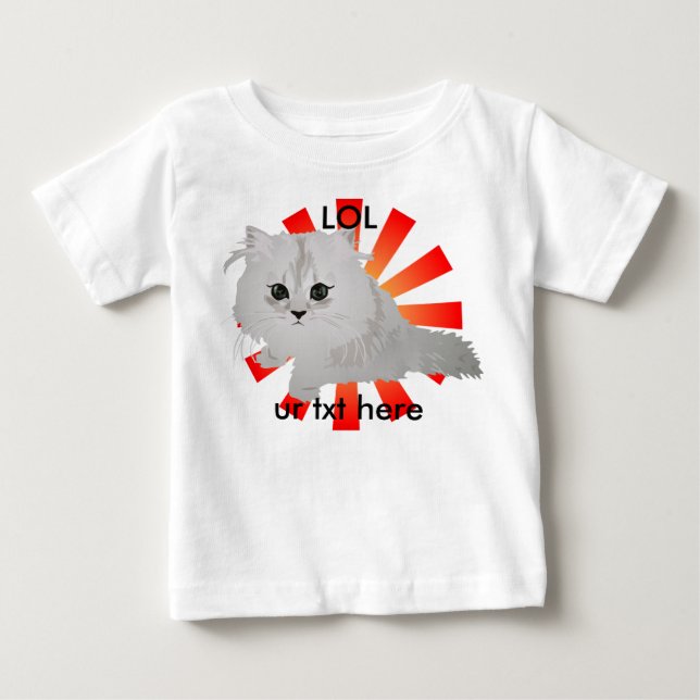 Camisa Fluffy Kitten (Frente)