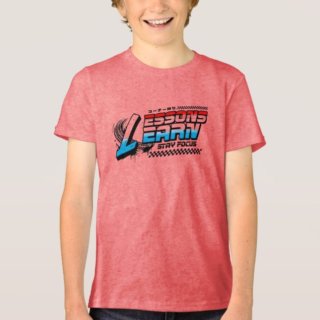 CAMISA FOCUS LIÇÕES APRENDIDAS PARA MENINOS  (Frente)