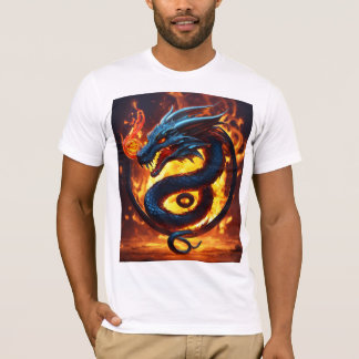 Camisa Fogo De cobra Dragão - Esportes 3D