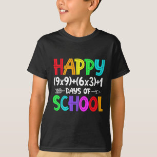 Camisa Fórmula Matemática 100 Dias De Escola Profe