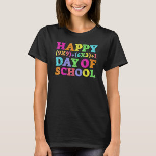 Camisa Fórmula Matemática 100 Dias De Escola Profe