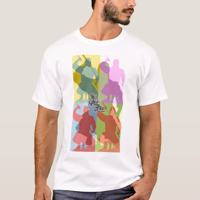 Camisa forte de 5 Ninja (Frente)
