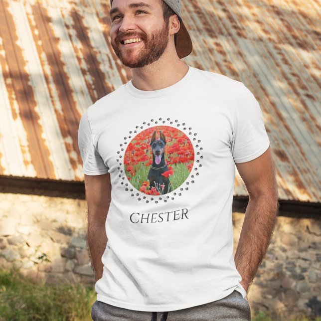Camisa Fotográfica De Cão - Camisa T-Presente Pers (Criador carregado)